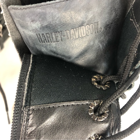 Harley-Davidson Women’s Soft Leather Boots Size 7.5 - Picture 5 of 14